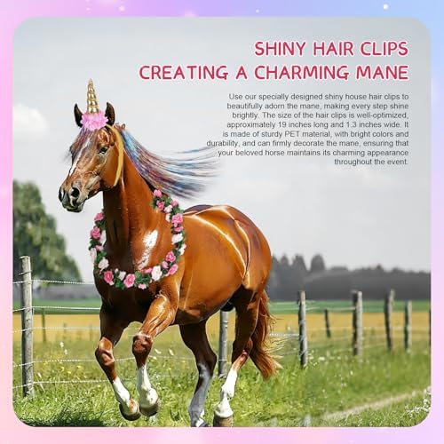 Horse Costume Bling Accessory for Real Horse Birthday Party Decor