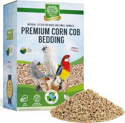 Small Pet Select Corn Cob Bedding & Litter, 100% Natural, 6 lb