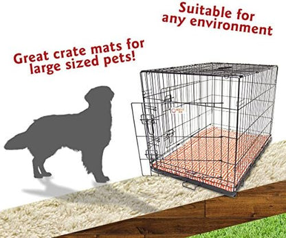 42" Towers Orange Crate Dog Bed Mat By Majestic Pet Products