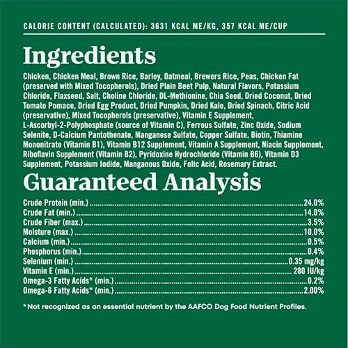 Nutro Natural Choice Adult Dry Dog Food, Chicken & Brown Rice Recipe, 36 lb