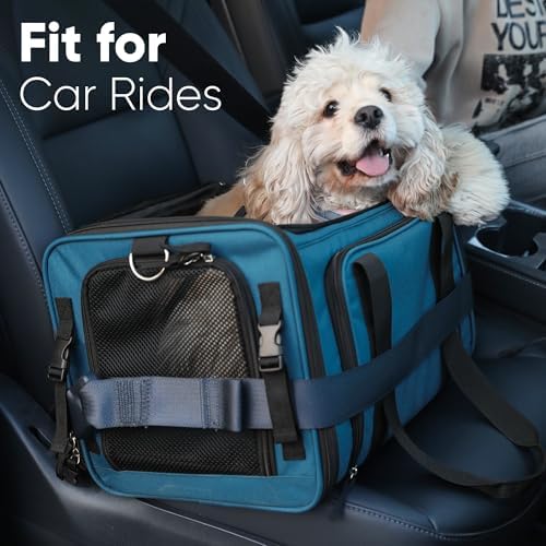 FUKUMARU Expandable Cat Carrier Large, Soft Pet Carrier Airline Approved
