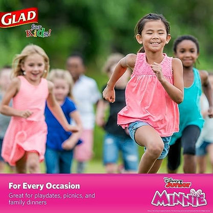 Glad for Kids Disney Minnie Mouse Paper Cups, Minnie Dots, 9 Oz, 24 Count