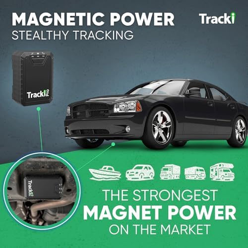 Tracki Pro GPS Tracker for Vehicles, 4G LTE, Long Life Battery (2Y Subs.)