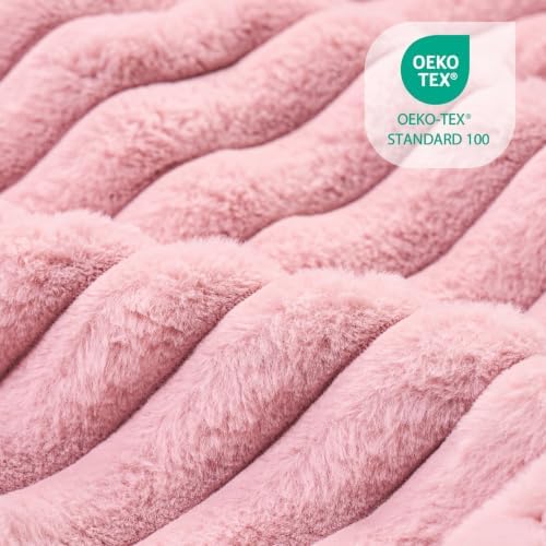 Medium Dog Bed Calming Cat Bed for Indoor Cats 24’’x20’’ Pink