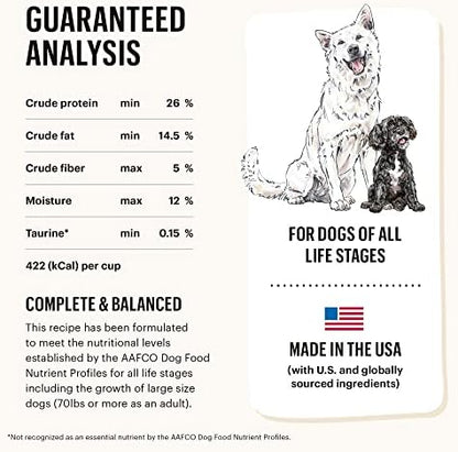 The Honest Kitchen Whole Food Clusters Grain Free Chicken Dry Dog Food, 1 lb Trial Pouch (Pack of 2)