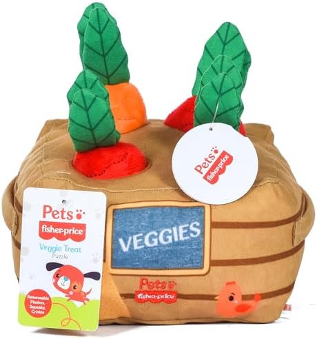 Fisher Price Veggie Treat Puzzle Dog Toy