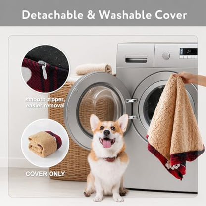 Orthopedic Pet Beds for Large Sized Dog 41x27 Inch Chocolate