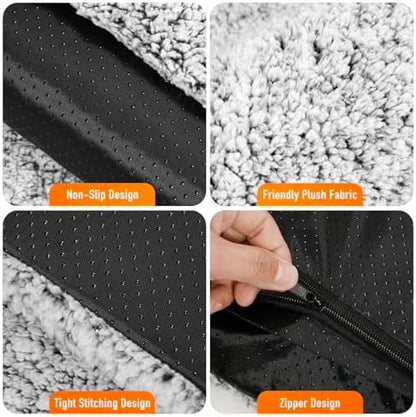 Self Warming Cat Bed, 2.0 Upgraded Thermal Mat for Indoor Cats, 22 x 34 In