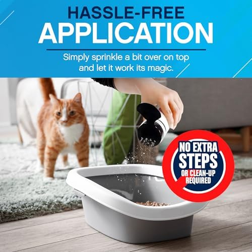 Nonscents Cat litter Deodorizer - Odor Eliminator - 4 Pack