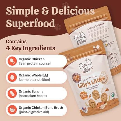 Lilly's Littles Soft Dog Treats, Chicken & Sweet Potato