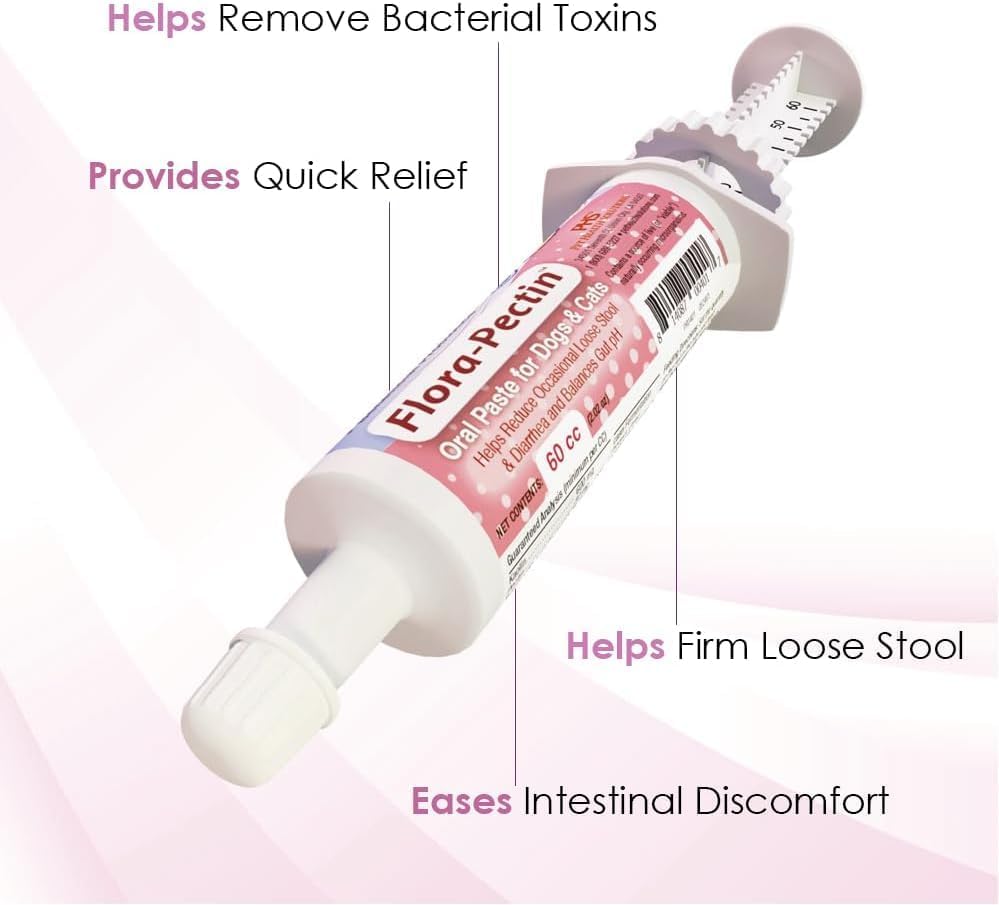 Oral Paste for Dogs & Cats-Helps Reduce Occasional Loose Stool & Diarrhea, Balance Gut pH, Support Normal Digestion & Intestinal Flora-Fast Acting (60 CC - Tasty Chicken Flavor) - 2 Pack