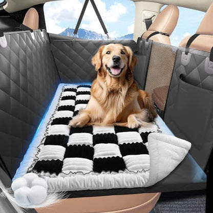 Dog Bed for Car Back Seat, Non-Slip Backseat Pet Mat Standard