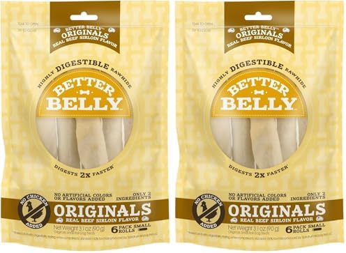 Better Belly Roll, Beef Sirloin, 3.1 Oz (Pack of 2)