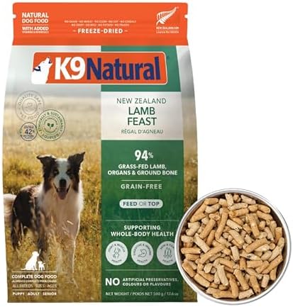 K9 Natural - Freeze Dried High Protein Grain-Free Dog Food Or Topper