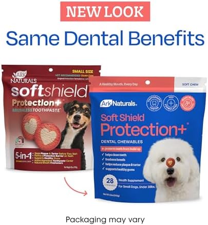 Ark Naturals Soft Shield Protection+ Brushless Toothpaste, Large Breed 20ct