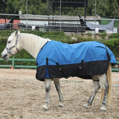 1200D Horse Blanket, 0g No-Fill Waterproof Turnout Rain Sheet