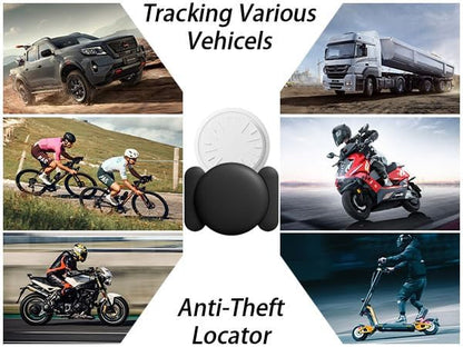 GPS Tracker for Vehicles - Car Tracker Device Hidden for Vehicles, Real-Time Mini Tracker Device for Vehicles, No Monthly Fee Subscription No SIM Card Required(Available for Android and iOS) -1 Pack