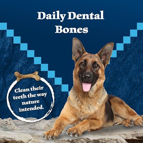 Blue Buffalo Wilderness Mini Dog Dental Chews, Grain-Free, 27 oz