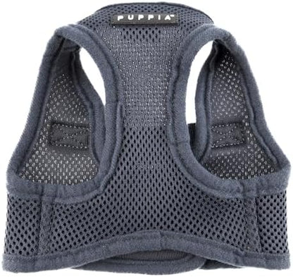 PUPPIA International Soft Vest Harness, Medium, Grey