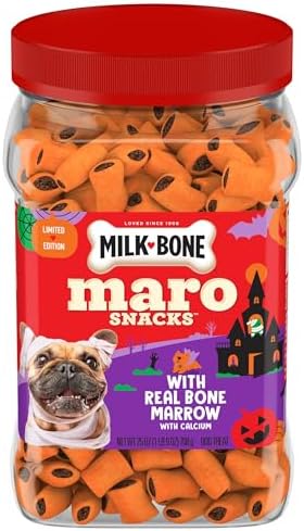 Milk-Bone MaroSnacks Halloween Dog Treats, 25 Oz. Canister