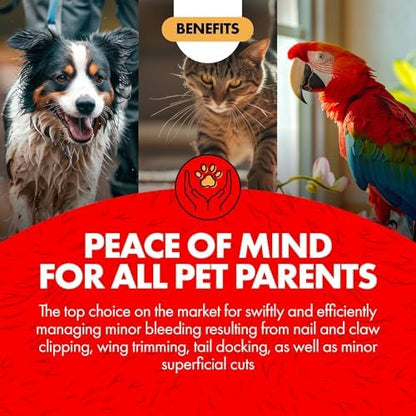 Miracle Care Kwik Stop Styptic Pads for Dogs, Cats, and Birds, 90 Wipes
