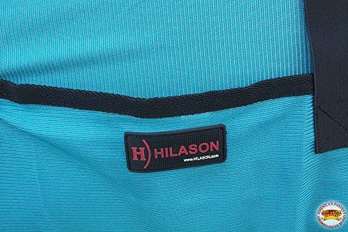 HILASON Horse Fly Sheet UV Protect Turquoise 69 in