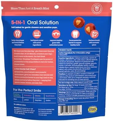 Ark Naturals Soft Shield Protection+ Brushless Toothpaste, Small Breed 28ct