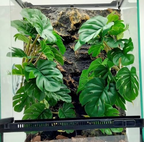 Fake Reptile Plants for Terrarium ,Tank Decor,Artificial Plant