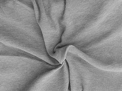 American Baby Company 100% Cotton Thermal Waffle Toddler Cot Blanket (36" x 48"), Soft, Breathable & Stretchy, Gray, for Boys and Girls, Versatile for Nap Time, Preschool and Travel