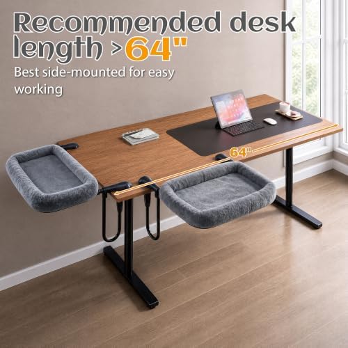 X-Large Cat Desk Bed for Cats 50lbs Extra-Sturdy & Heavy Duty
