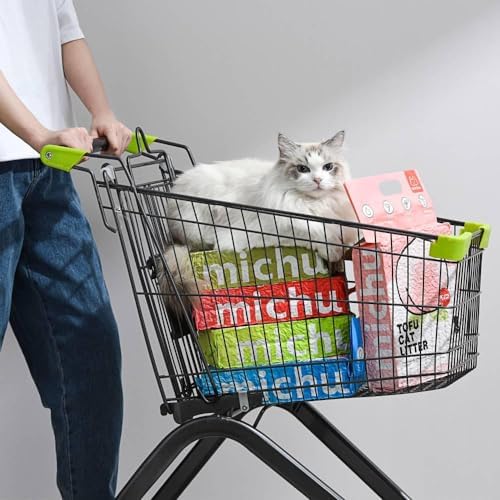 Michu Tofu Cat Litter Natural Clumping Tofu Cat Litter, Fast Clumping and Easily Scoop-able 5.5lb/88oz 5 Scents - Greentea, 2 Pack