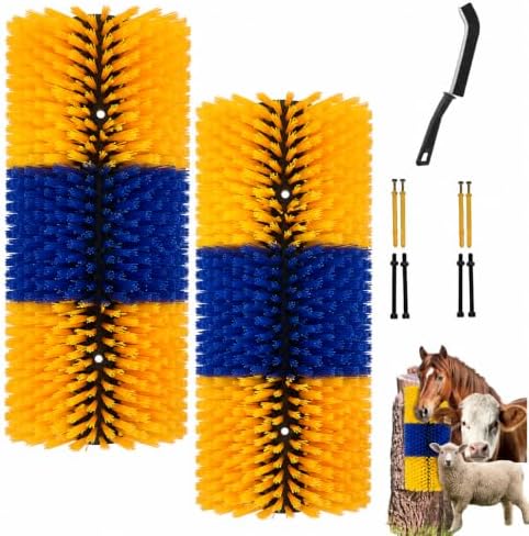 Livestock Scratching Brush Goat Donkey Cow Horse Cattle Itch Scratcher Post