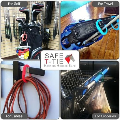 Kensington Protective Products Horse Tie — Revolutionary Safety for You and Your Horse — With a Quick Release Design For Use When Safety is A Concern — Sold 2 Per Pack