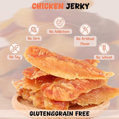 Annika Chicken Jerky Dog Treats Natural Chew Snack