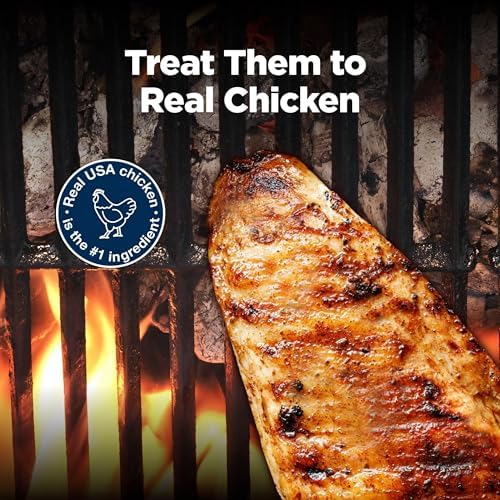 Blue Buffalo Nudges Grillers Chicken Dog Treats, 10 oz