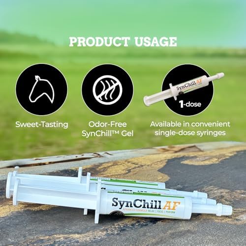 SynChill AF Horse Calming Supplement Gel, 12 Pack