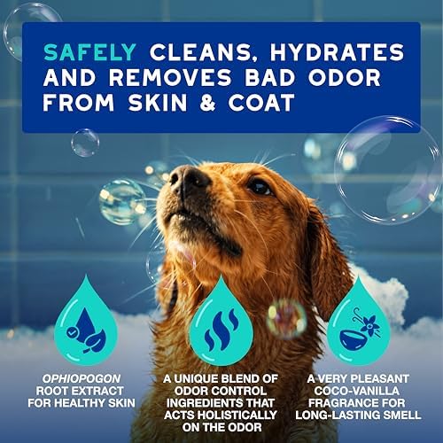 DOUXO SPA Dog Shampoo for Smelly Dogs, 16 fl oz