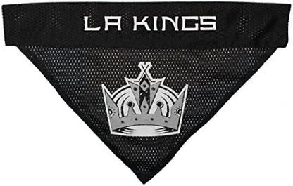 NHL Los Angeles Kings Bandana for Dogs & Cats, Small/Medium. - Cute & Stylish Bandana! The Perfect Hockey Fan Scarf Bandana, Great for Birthdays Or Any Party!