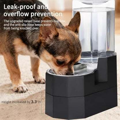 Sfozstra 7L Raised Dog Water Dispenser: Comfortable Drinking