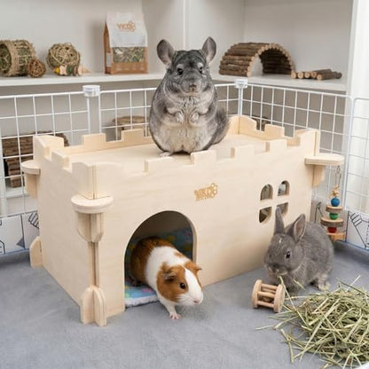Castle Chinchilla House, Guinea Pig Hideout