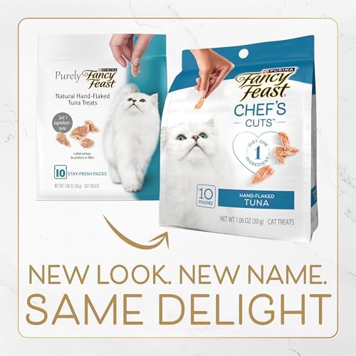 Fancy Feast Purina Tuna Cat Treats (5 Pack) 10 Count Pouches