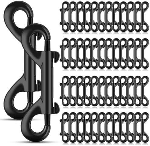 ERKOON 3.5 Inch Double Sided Clips Trigger Snaps for Horse (50 Pack)
