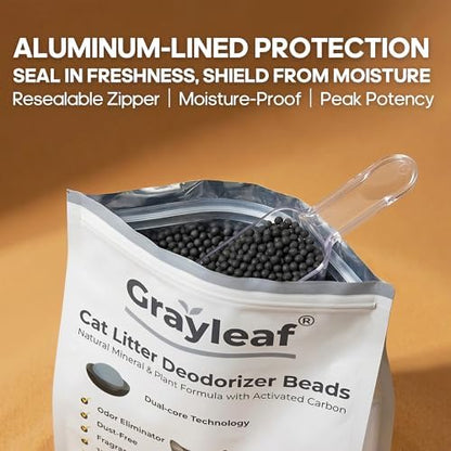 Grayleaf® Unscented Cat Litter Deodorizer, 35.2oz Dust-Free Odor Eliminator