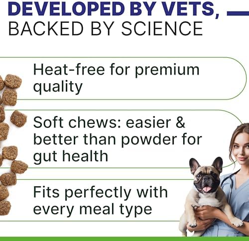 Allergy Relief Dog Chews - Itchy Skin Relief with Omega 3 + Probiotics
