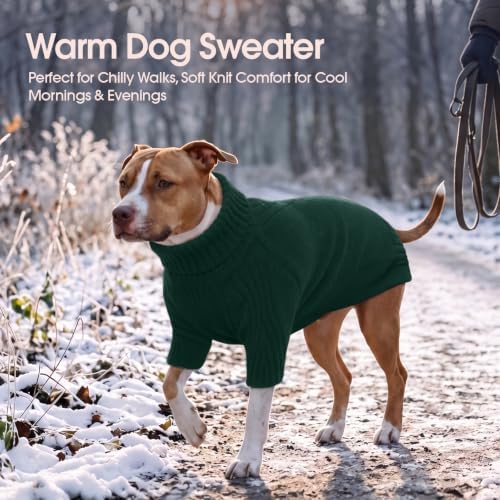 Great Dane Sweater,5XL Extra Large Sweater for Giant Breed Dogs in Winter