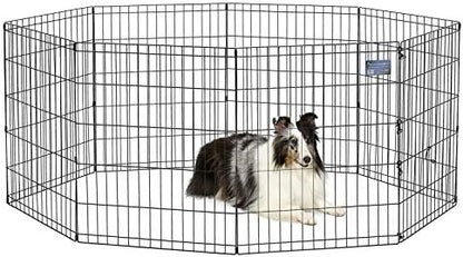 MidWest 30-Inch Exercise Pen, No Door, 16 Sq Ft Play Area