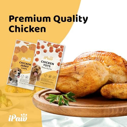 iPaw Chicken Chip Dog Treat,SQF-Certified Production Process,Training Treat