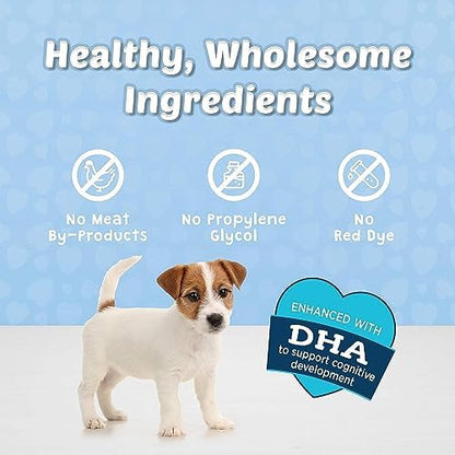 Blue Buffalo Bits Soft Dog Treats for Training, Made with Natural Ingredients & Enhanced with DHA, Salmon Recipe, 4-oz Bag (Pack of 6)