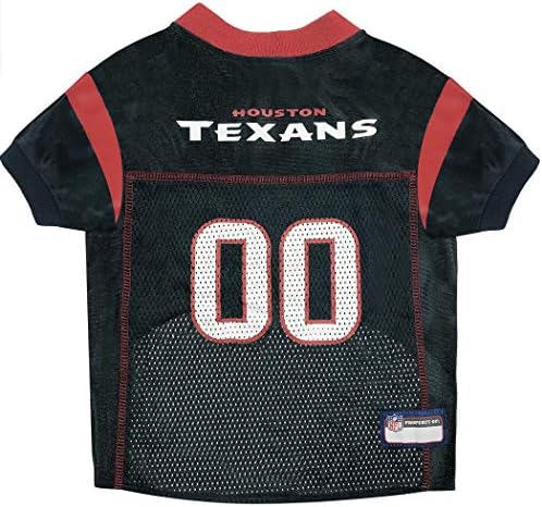 Pets First NFL Houston Texans Dog Jersey, Size X-Small, Football Shirt Costume for Pet, Dog Sports T-Shirt, NFL Team Clothing for Cats, Licensed Pet Apparel Available in 7 Sizes and 32 Teams