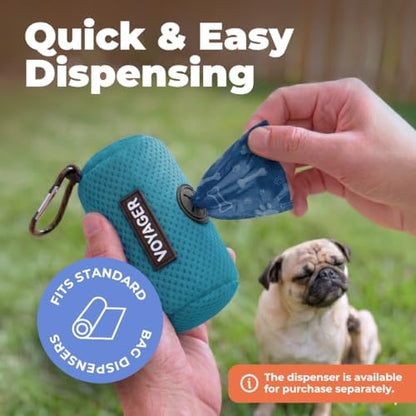 Best Pet Supplies Poop Bags for Dogs - Royal Blue, 240 Count
